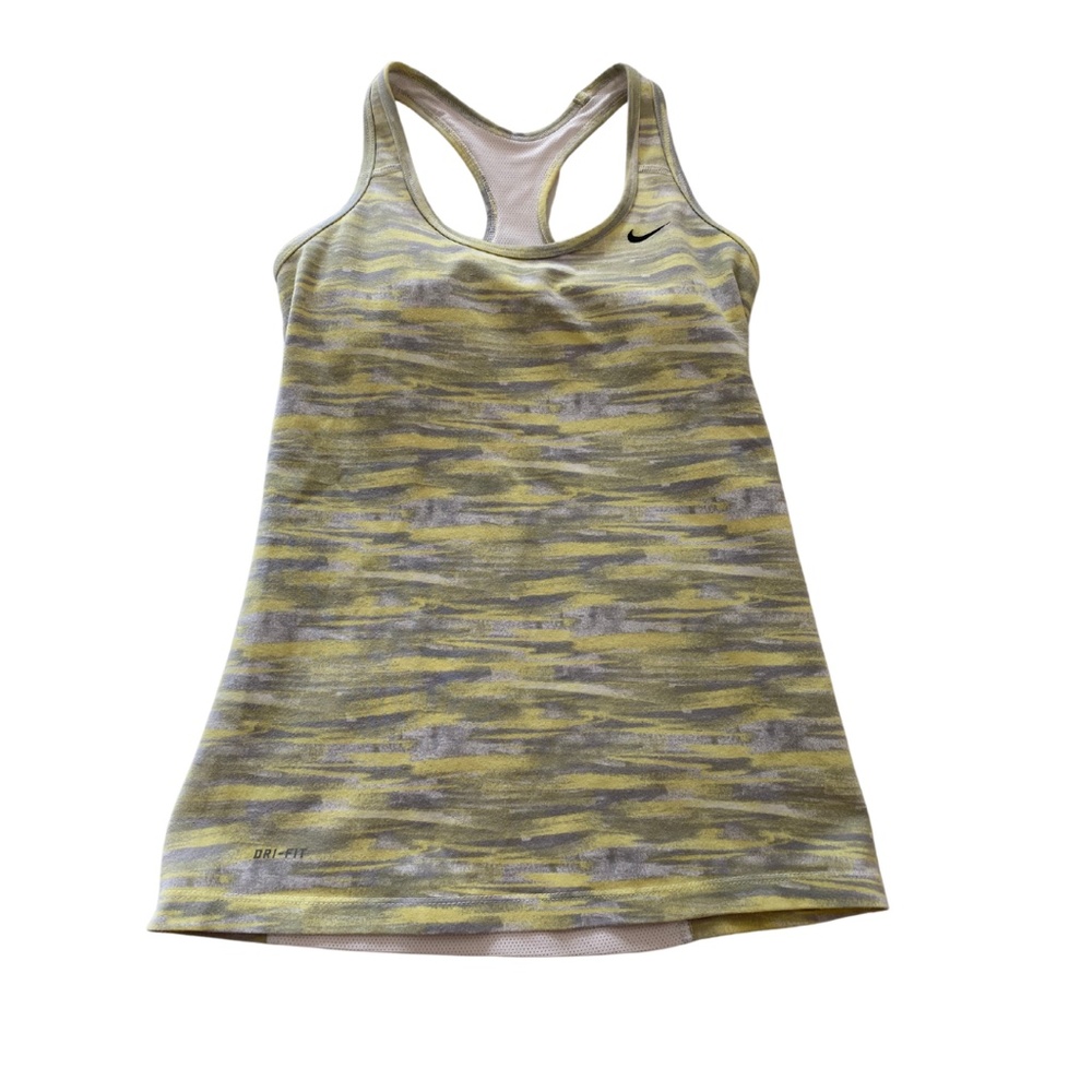 NIKE DRI-FIT Racerback Tank Top with Shelf Bra Women's Size XS